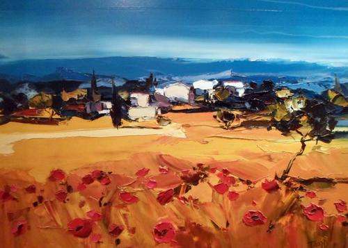 Stephano Trozzi - Coastal scene - International art at its finest!! Bid now!!